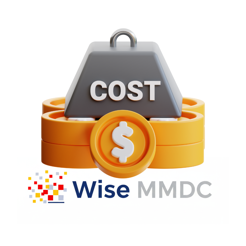 Traditional vs Online Learning cost comparison illustration
