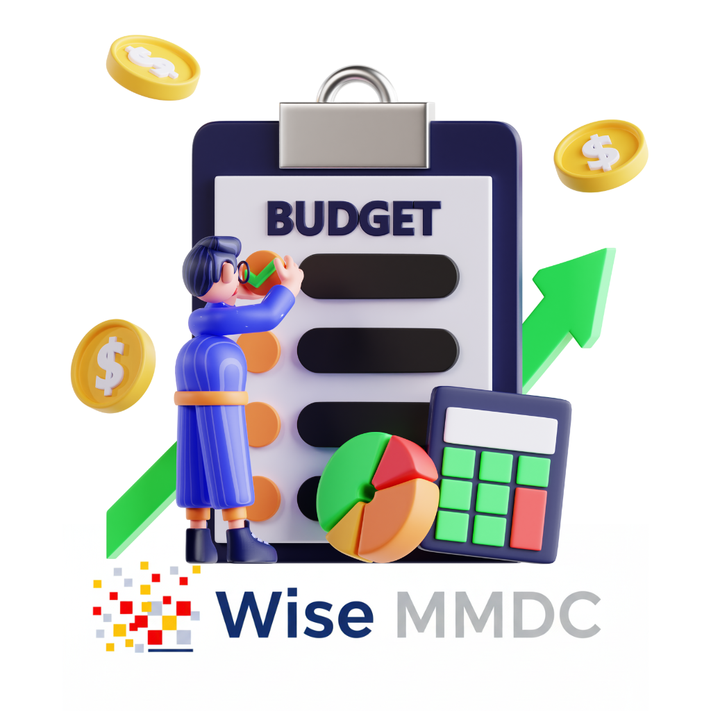 Smart Budgeting Tips illustration